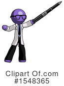 Purple Design Mascot Clipart #1548365 by Leo Blanchette