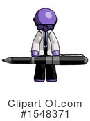 Purple Design Mascot Clipart #1548371 by Leo Blanchette