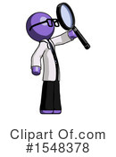 Purple Design Mascot Clipart #1548378 by Leo Blanchette