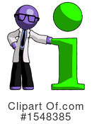 Purple Design Mascot Clipart #1548385 by Leo Blanchette