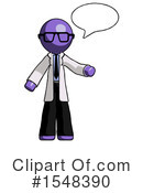Purple Design Mascot Clipart #1548390 by Leo Blanchette