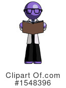 Purple Design Mascot Clipart #1548396 by Leo Blanchette