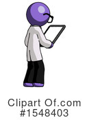 Purple Design Mascot Clipart #1548403 by Leo Blanchette