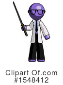 Purple Design Mascot Clipart #1548412 by Leo Blanchette