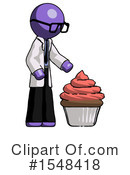 Purple Design Mascot Clipart #1548418 by Leo Blanchette