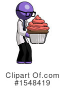 Purple Design Mascot Clipart #1548419 by Leo Blanchette