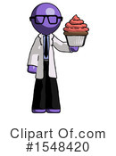 Purple Design Mascot Clipart #1548420 by Leo Blanchette
