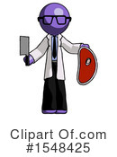 Purple Design Mascot Clipart #1548425 by Leo Blanchette