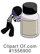 Purple Design Mascot Clipart #1556900 by Leo Blanchette