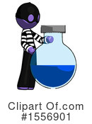 Purple Design Mascot Clipart #1556901 by Leo Blanchette