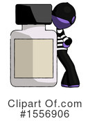 Purple Design Mascot Clipart #1556906 by Leo Blanchette