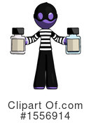 Purple Design Mascot Clipart #1556914 by Leo Blanchette