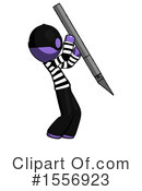 Purple Design Mascot Clipart #1556923 by Leo Blanchette