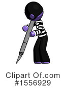 Purple Design Mascot Clipart #1556929 by Leo Blanchette