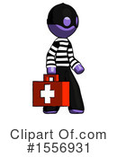 Purple Design Mascot Clipart #1556931 by Leo Blanchette