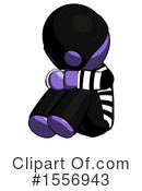 Purple Design Mascot Clipart #1556943 by Leo Blanchette