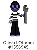 Purple Design Mascot Clipart #1556949 by Leo Blanchette