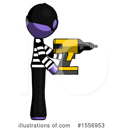 Royalty-Free (RF) Purple Design Mascot Clipart Illustration by Leo Blanchette - Stock Sample #1556953