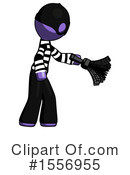 Purple Design Mascot Clipart #1556955 by Leo Blanchette