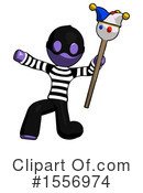 Purple Design Mascot Clipart #1556974 by Leo Blanchette