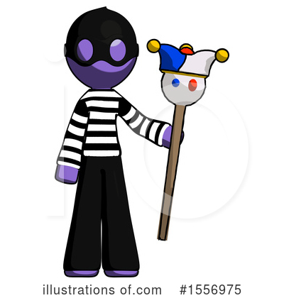 Royalty-Free (RF) Purple Design Mascot Clipart Illustration by Leo Blanchette - Stock Sample #1556975