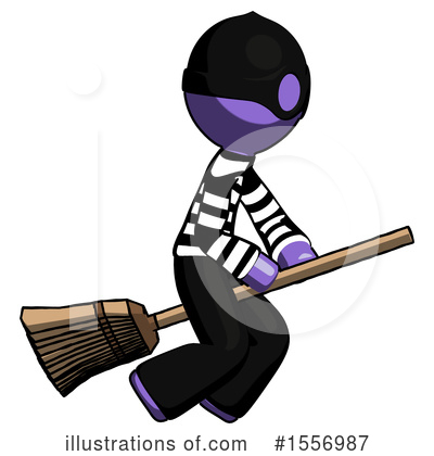 Royalty-Free (RF) Purple Design Mascot Clipart Illustration by Leo Blanchette - Stock Sample #1556987