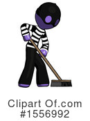 Purple Design Mascot Clipart #1556992 by Leo Blanchette