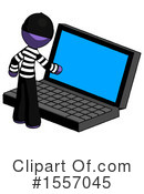 Purple Design Mascot Clipart #1557045 by Leo Blanchette