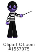 Purple Design Mascot Clipart #1557075 by Leo Blanchette