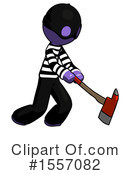 Purple Design Mascot Clipart #1557082 by Leo Blanchette