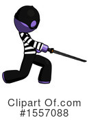 Purple Design Mascot Clipart #1557088 by Leo Blanchette