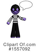 Purple Design Mascot Clipart #1557092 by Leo Blanchette
