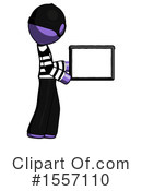 Purple Design Mascot Clipart #1557110 by Leo Blanchette