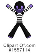 Purple Design Mascot Clipart #1557114 by Leo Blanchette