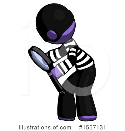 Royalty-Free (RF) Purple Design Mascot Clipart Illustration by Leo Blanchette - Stock Sample #1557131