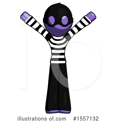 Royalty-Free (RF) Purple Design Mascot Clipart Illustration by Leo Blanchette - Stock Sample #1557132