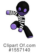Purple Design Mascot Clipart #1557140 by Leo Blanchette