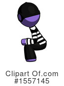 Purple Design Mascot Clipart #1557145 by Leo Blanchette