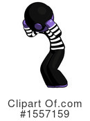 Purple Design Mascot Clipart #1557159 by Leo Blanchette