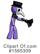 Purple Design Mascot Clipart #1565309 by Leo Blanchette