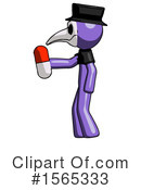 Purple Design Mascot Clipart #1565333 by Leo Blanchette