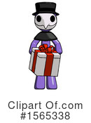 Purple Design Mascot Clipart #1565338 by Leo Blanchette