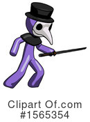 Purple Design Mascot Clipart #1565354 by Leo Blanchette