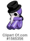 Purple Design Mascot Clipart #1565356 by Leo Blanchette