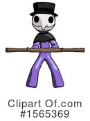 Purple Design Mascot Clipart #1565369 by Leo Blanchette