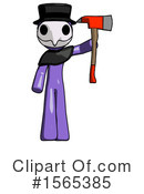 Purple Design Mascot Clipart #1565385 by Leo Blanchette