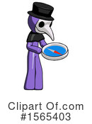 Purple Design Mascot Clipart #1565403 by Leo Blanchette