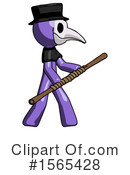 Purple Design Mascot Clipart #1565428 by Leo Blanchette