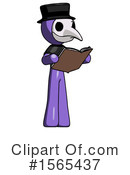 Purple Design Mascot Clipart #1565437 by Leo Blanchette