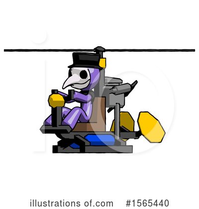 Royalty-Free (RF) Purple Design Mascot Clipart Illustration by Leo Blanchette - Stock Sample #1565440